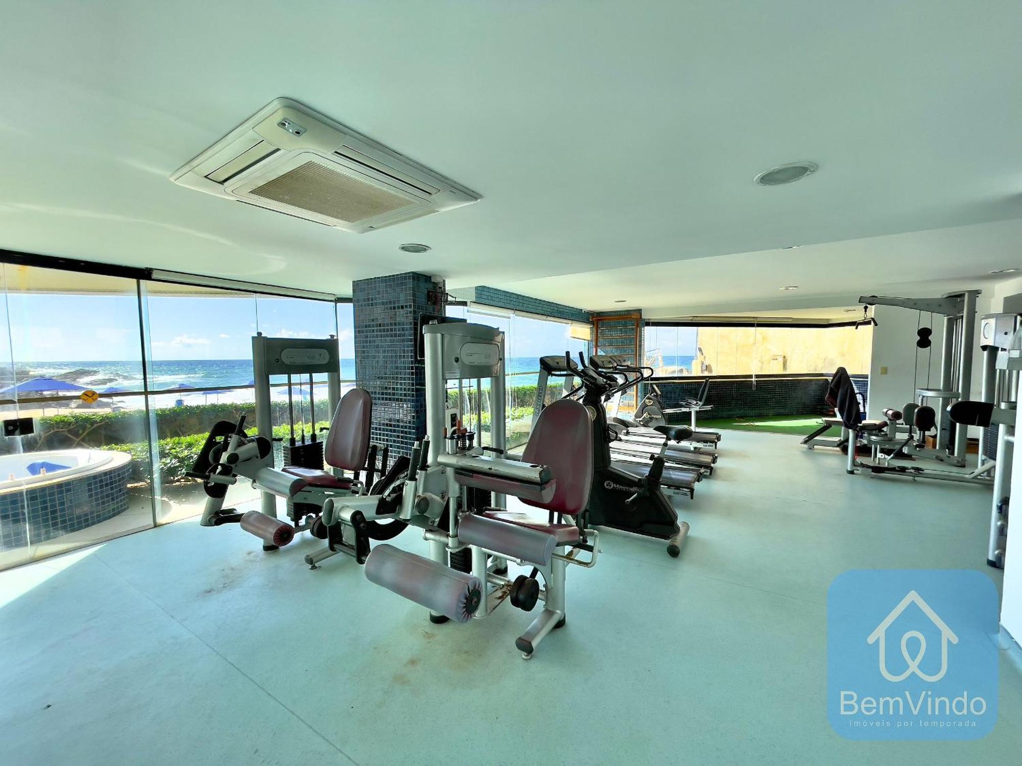Apartamento Completo Com Vista Mar E Pe Na Areia Salvador Buitenkant foto