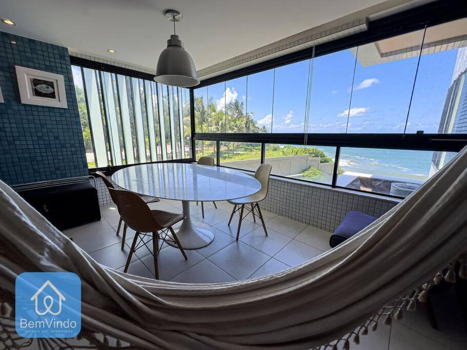 Apartamento Completo Com Vista Mar E Pe Na Areia Salvador Buitenkant foto